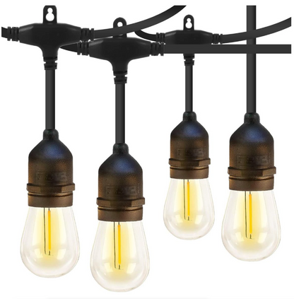 Waterproof 100m Bulb LED Outdoor Festoon Bulb String Lights