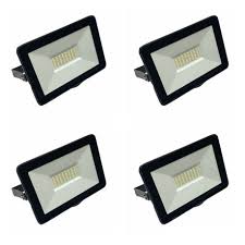 50W LED Floodlight - Set of 4