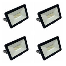 50W LED Floodlight - Set of 4