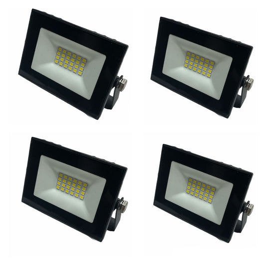 10w LED Floodlight - Set of 4