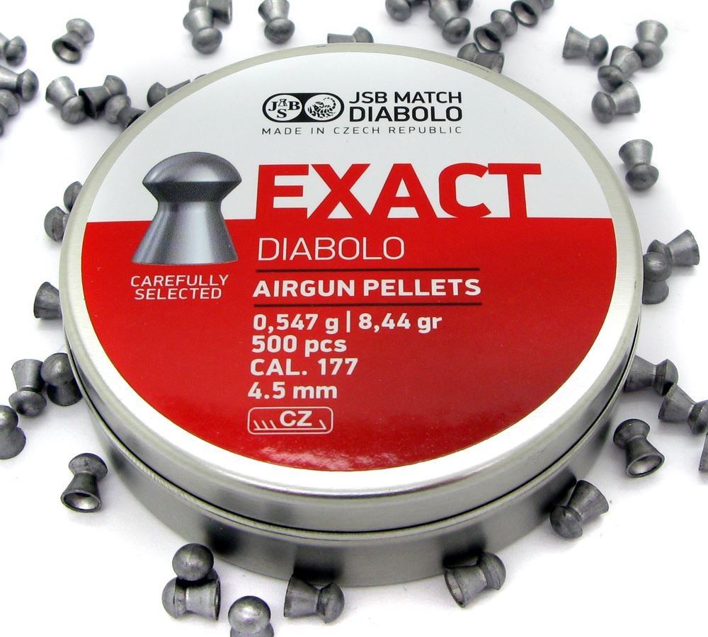 JSB Diabolo Exact cal 4.53mm/.177 pellets