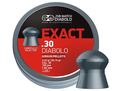 JSB DIABOLO EXACT .308 (7.62MM) 50.15 GRAIN