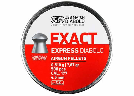 JSB Diabolo Exact Express 4.5mm 7.87gr/500