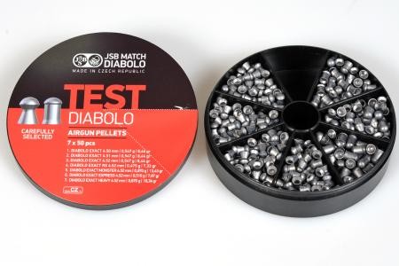 JSB DIABOLO TEST PACK 4.5mm 7x50pcs