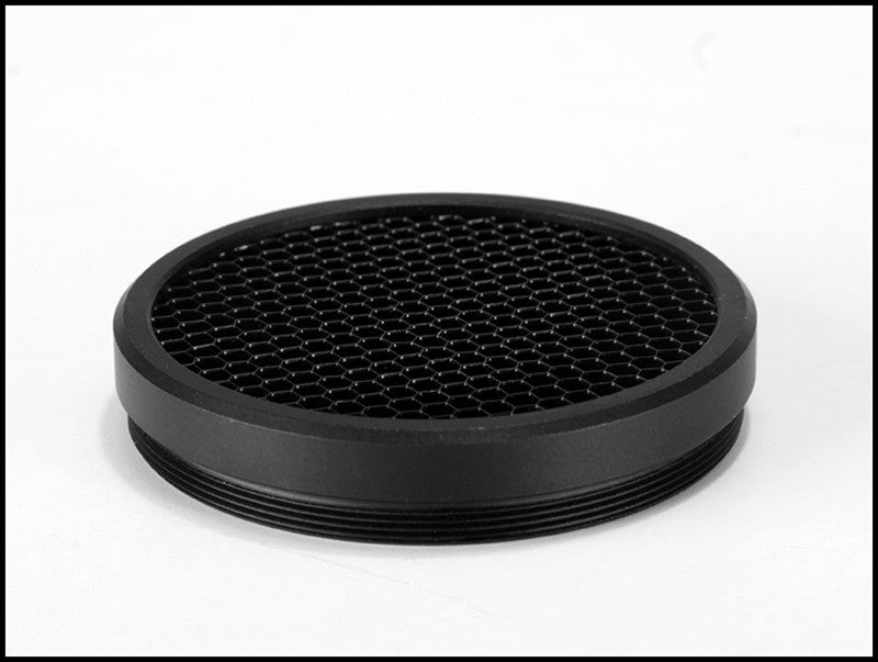 Honeycomb scope lens cover for 50mm lenses