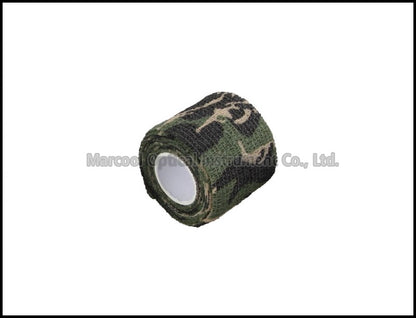 Woodland Camo Elastic Non-woven Tape