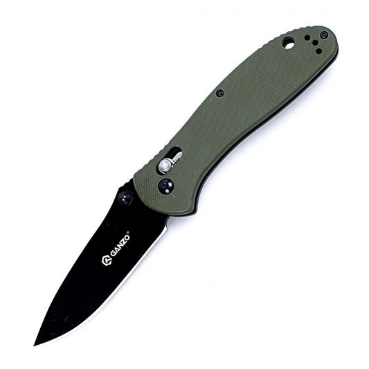 Ganzo G7393-GR Green Knife