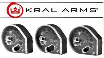 KRAL Magazine for PCP Airguns 4.5mm