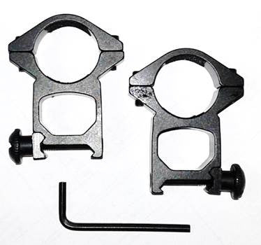 1" Scope Mount - 2-Piece PICATINNY (High)