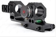 1"/30MM SINGLE PIECE PICATINNY SCOPE MOUNT