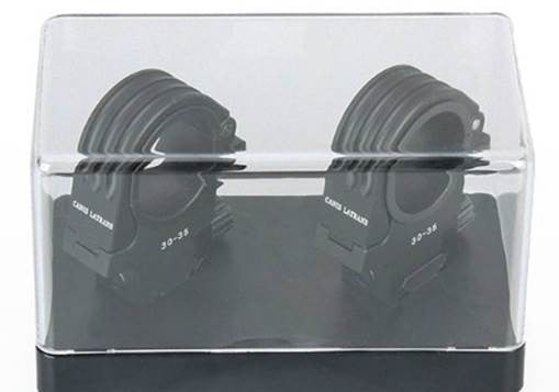 CANIS LATRANS 2-PIECE 30/35MM PICATINNY MOUNT SET, MEDIUM HIGH WITH BUBBLE LEVELS