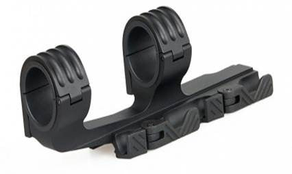 25/30MM SINGLE PIECE CANIS LATRANS SCOPE MOUNT, QD FOR PICATINNY RAIL - WITH OVERHANG