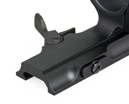 25/30MM SINGLE PIECE CANIS LATRANS SCOPE MOUNT, QD FOR PICATINNY RAIL - WITH OVERHANG