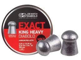 JSB DIABOLO EXACT KING .25 HEAVY MKII 33.95 GRAIN