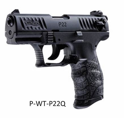 WALTHER P22Q Blank Firing Gun 9 mm P.A.K.