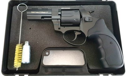 ZORAKI BLANK REVOLVER - R1, 3" BARREL  - black