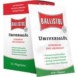 BALLISTOL CLOTH BOX (10 SACHETS)