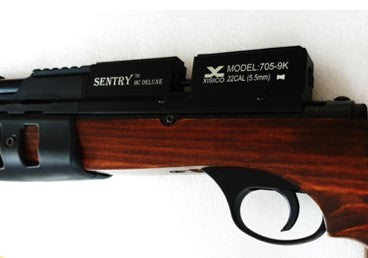 XISICO SENTRY PCP AIR RIFLE .22 WITH 2 MAGAZINES