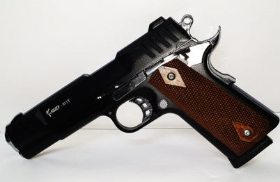 KUZEY 911T BLANK GUN( BLACK/SILVER WITH WALNUT)