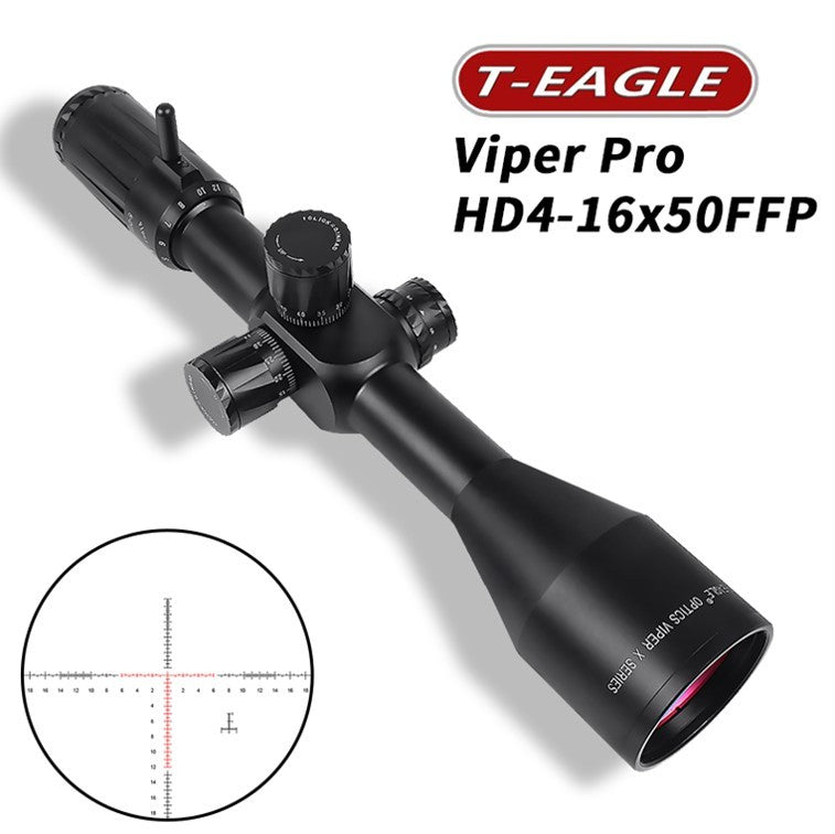 T-EAGLE SCOPE, 4-16X50FFP, VIPER