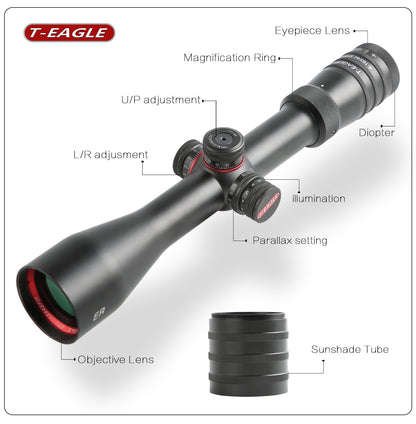 T-EAGLE SCOPE, MR PRO 4-16X44FFP