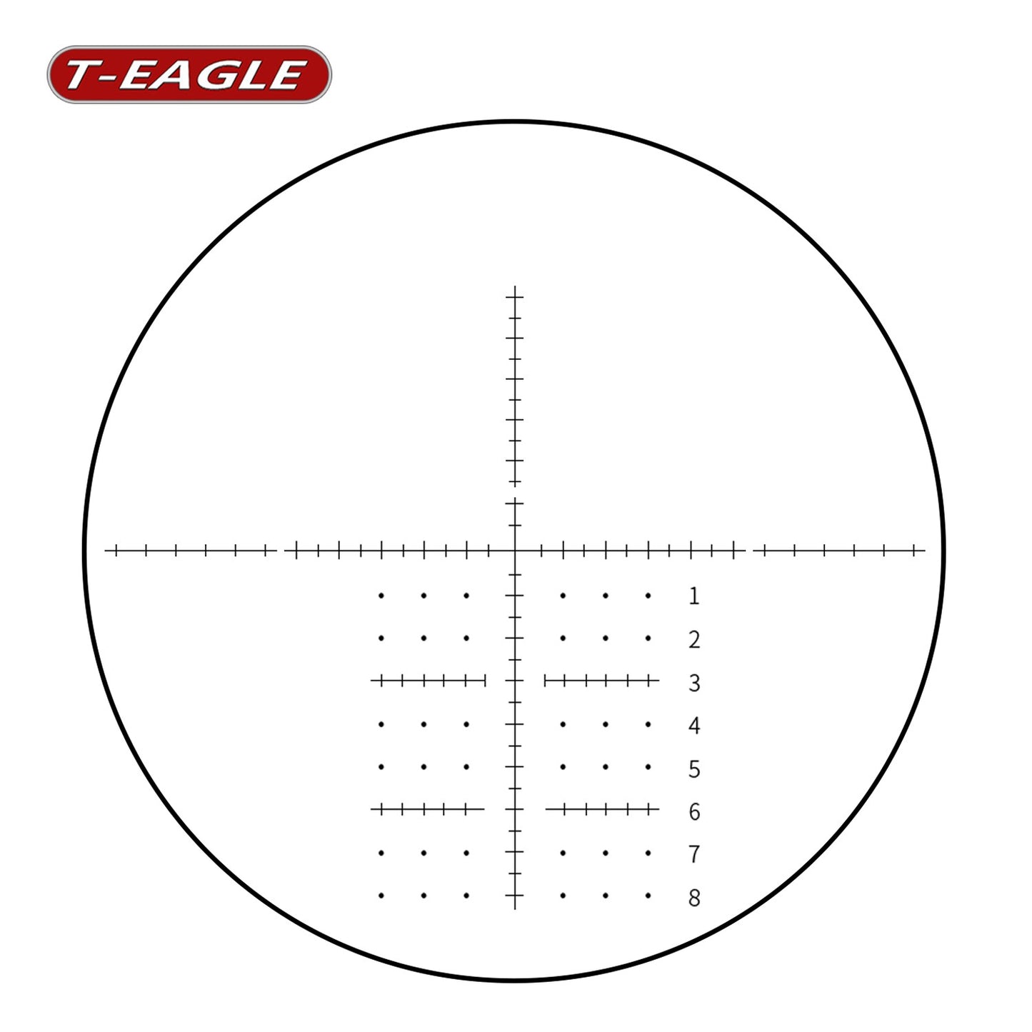 T-EAGLE SCOPE, ED 2-16X44 SF