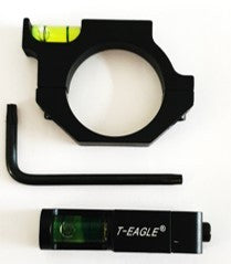 T-EAGLE SCOPE BUBBLE MOUNT SET - COMBINATION PICATINNY/DOVETAIL WITH 30MM RING MOUNT