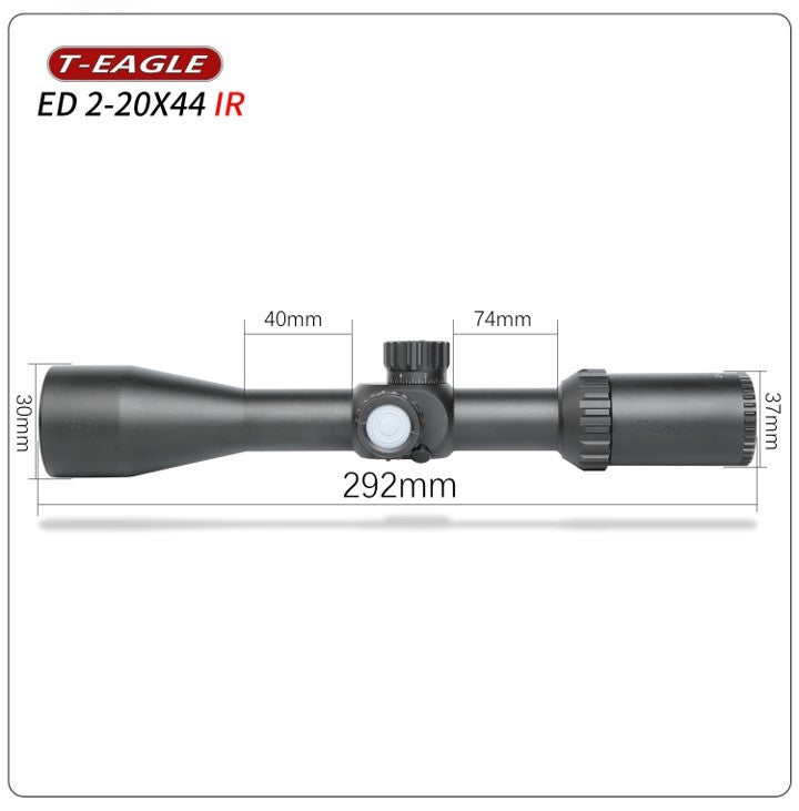 T-EAGLE SCOPE, 2-20X44 IR, IMAX