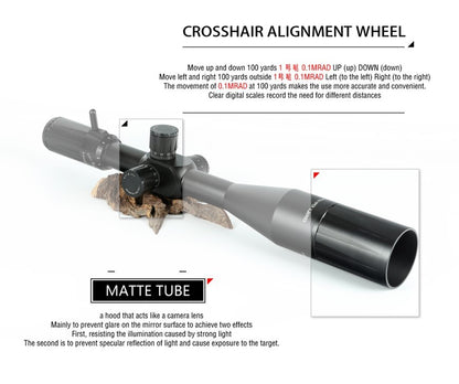 T-EAGLE SCOPE, 5-20X50 FFP, VIPER