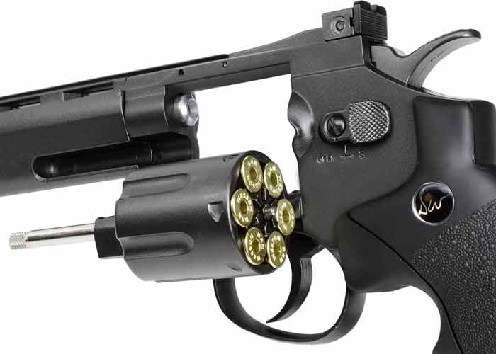 Dan Wesson 8'' Revolver black 6 shot