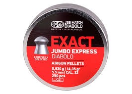 JSB Diabolo  JUMBO Exact EXPRESS .22 Cal 14.35gr