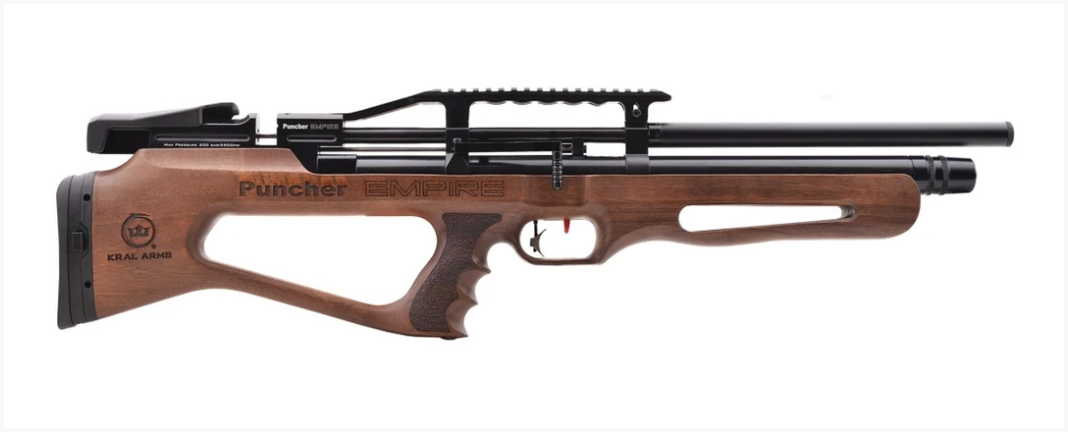 KRAL PUNCHER EMPIRE WALNUT BULLPUP PCP, 5.5MM